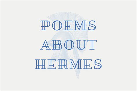 working with hermes poem